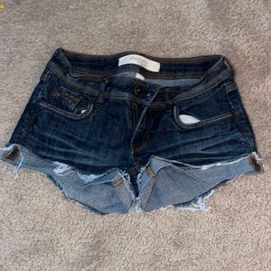 Women denim shorts